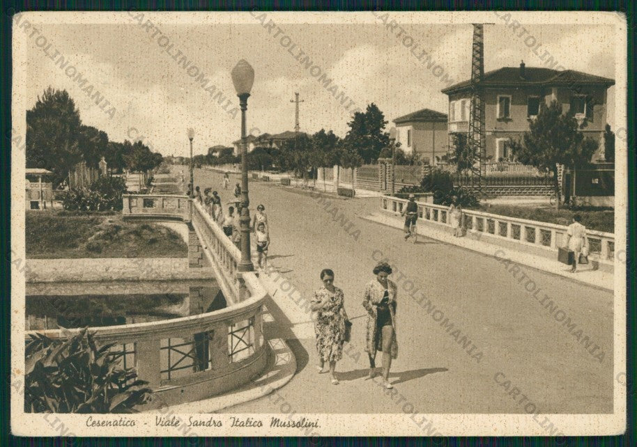 Forlì Cesenatico PIEGA FG cartolina KB0974 – fronte