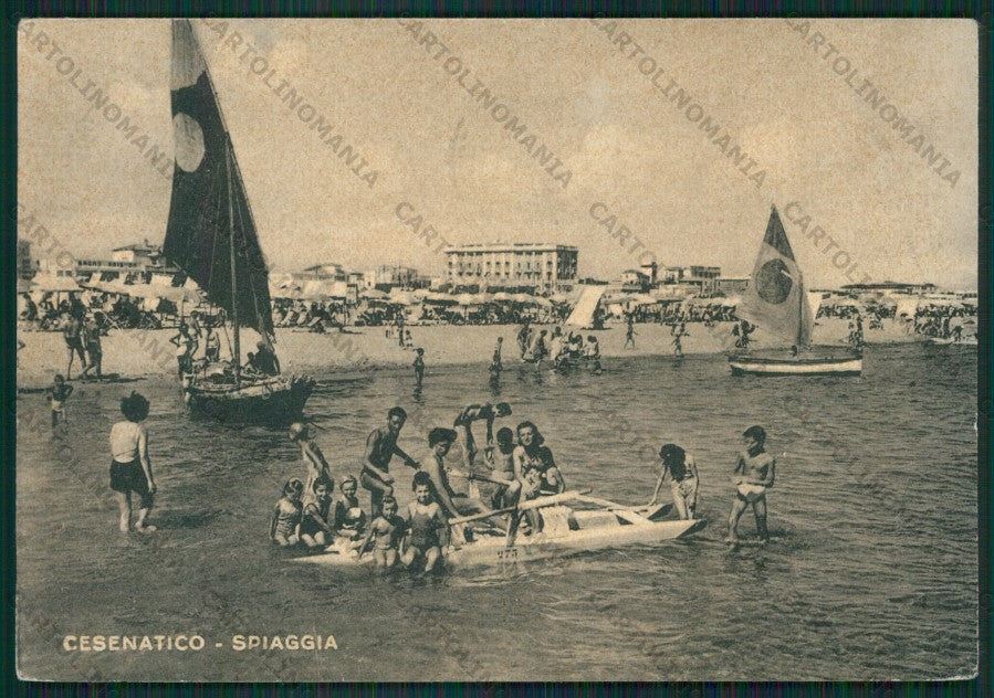 Forlì Cesenatico PIEGA FG cartolina KB0990 – fronte
