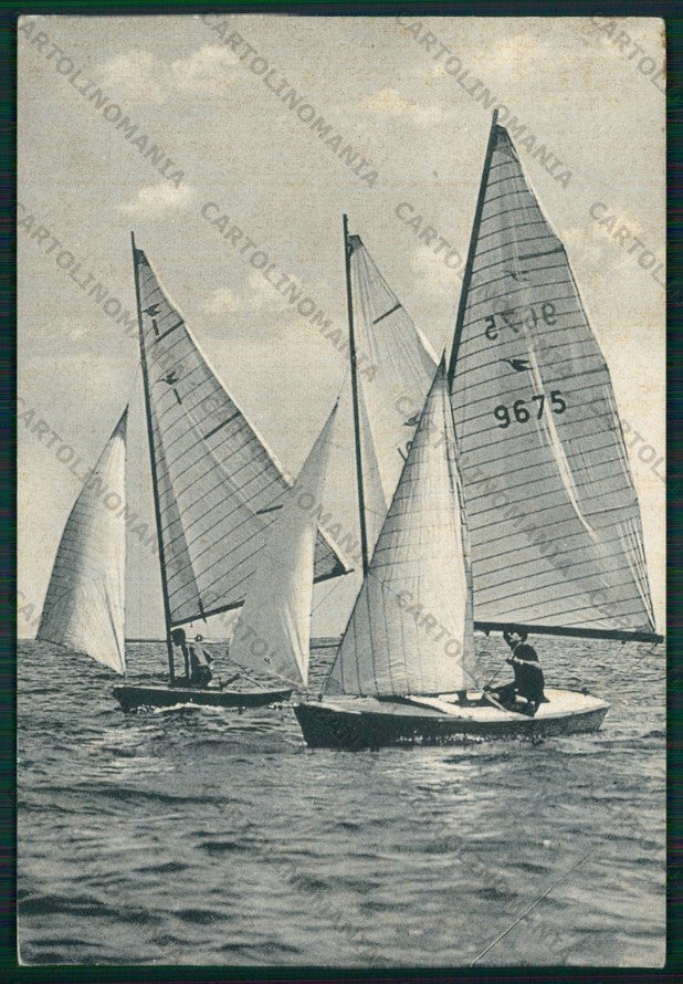 Forlì Cesenatico Barche FG cartolina KB0993 – fronte