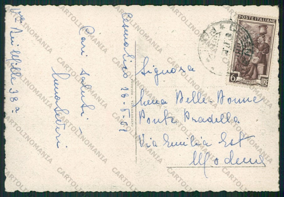Forlì Cesenatico FG cartolina KB0994 – retro
