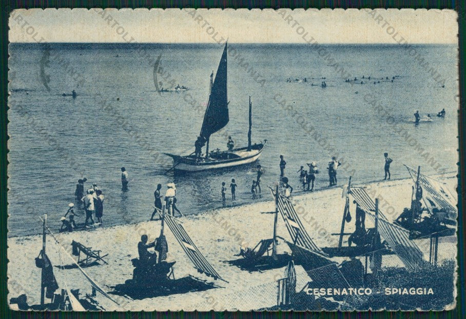 Forlì Cesenatico PIEGATA FG cartolina KB0995 – fronte