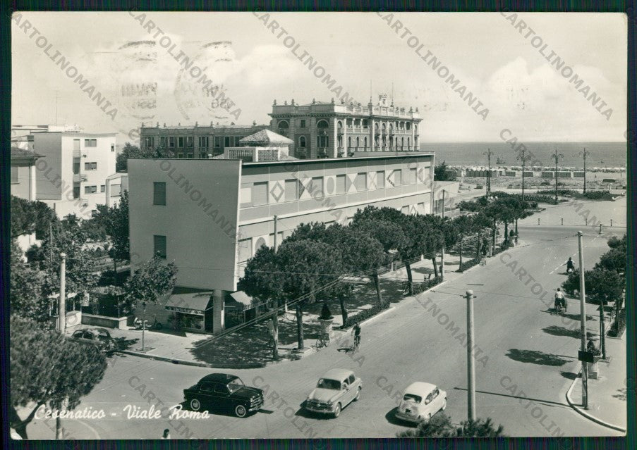 Forlì Cesenatico Auto PIEGA Foto FG cartolina KB0999 – fronte