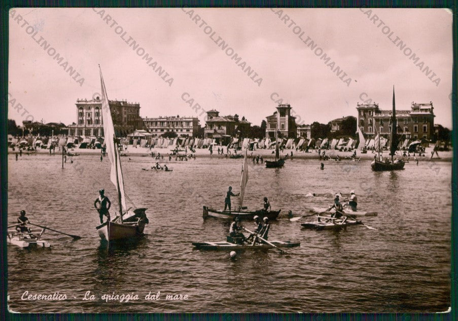 Forlì Cesenatico PIEGHINE Foto FG cartolina KB1014 – fronte
