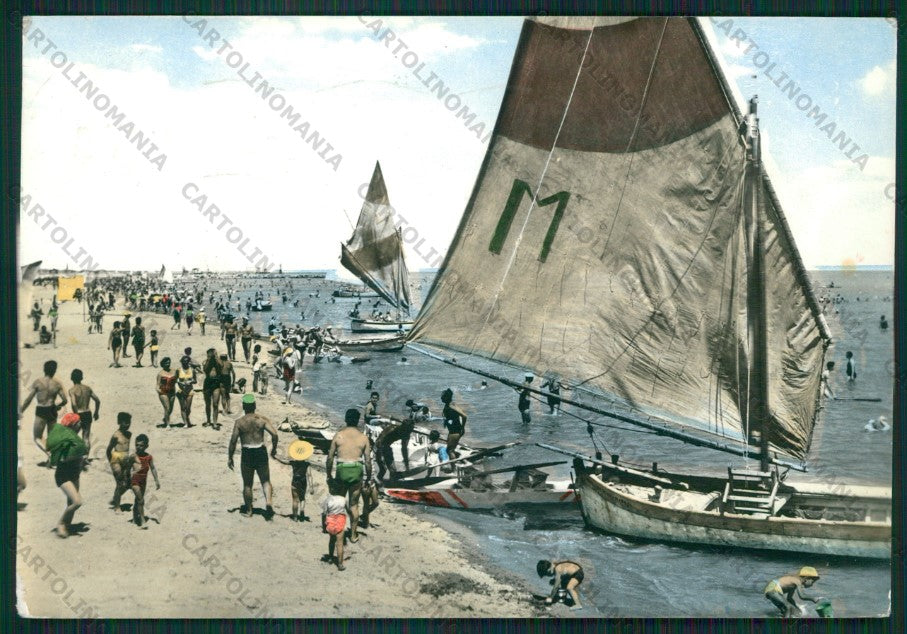 Forlì Cesenatico Barca Foto FG cartolina KB1017 – fronte