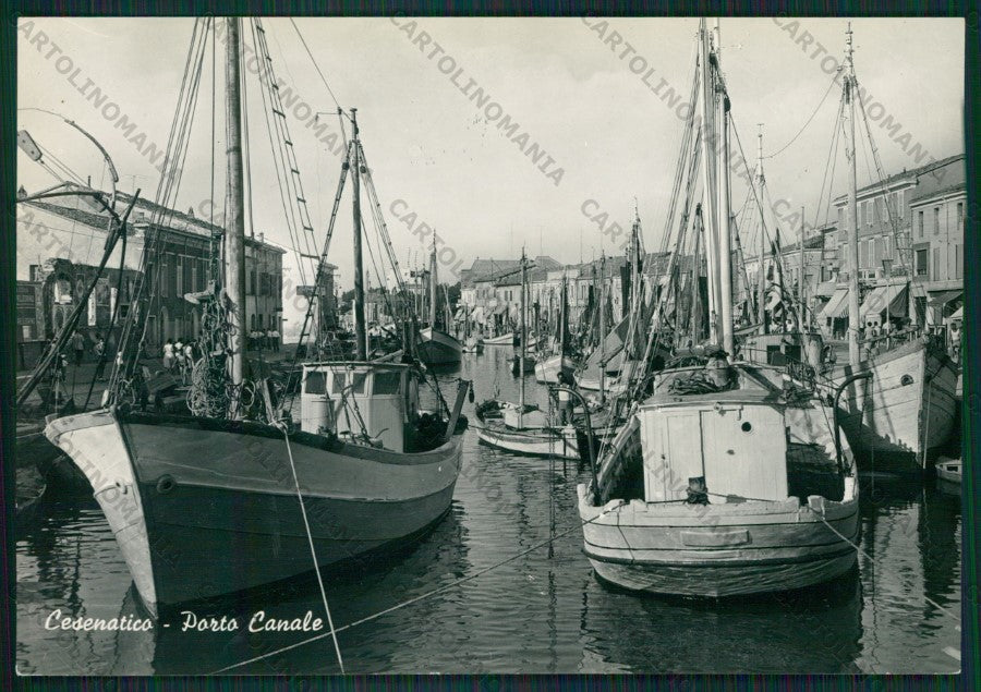Forlì Cesenatico Porto Canale Foto FG cartolina KB1020 – fronte