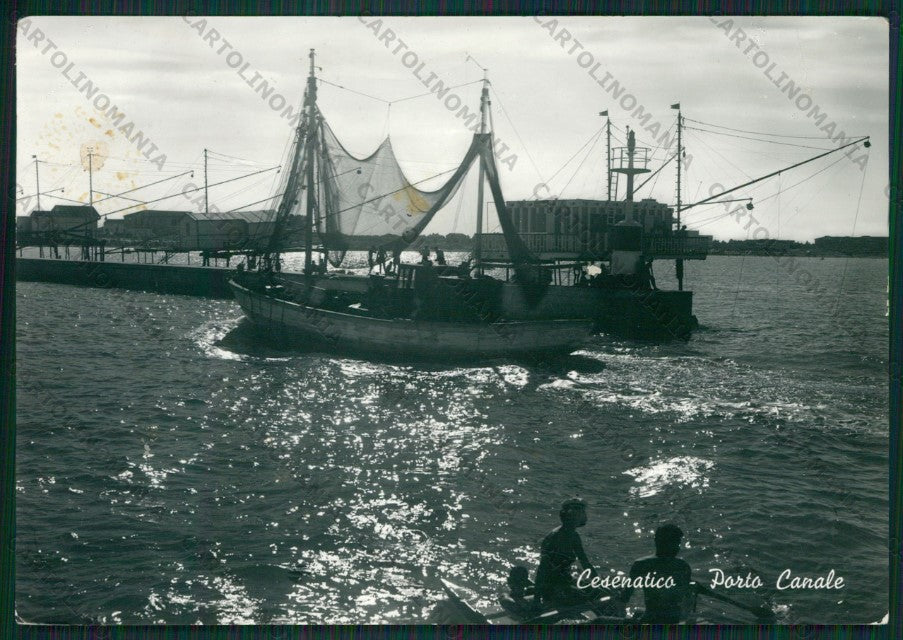 Forlì Cesenatico Porto Canale Foto FG cartolina KB1022 – fronte