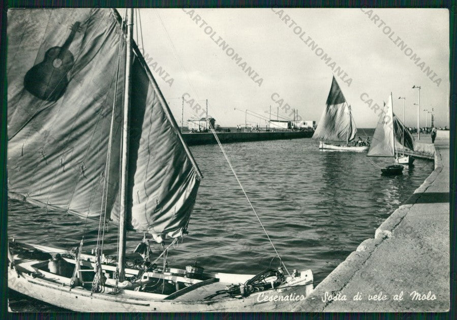 Forlì Cesenatico Barca Foto FG cartolina KB1023 – fronte