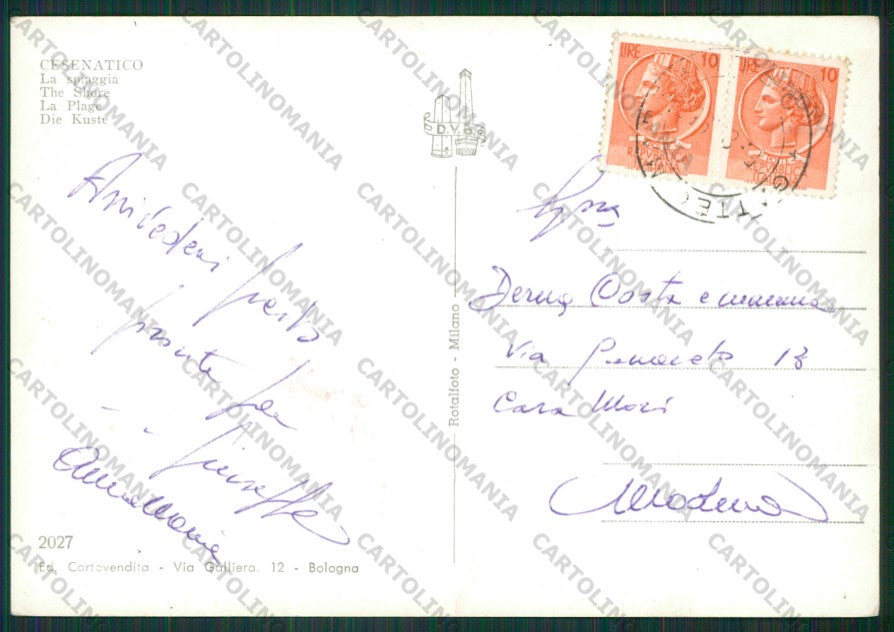 Forlì Cesenatico Foto FG cartolina KB1026 – retro