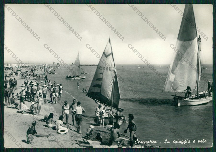 Forlì Cesenatico Barche Foto FG cartolina KB1028 – fronte