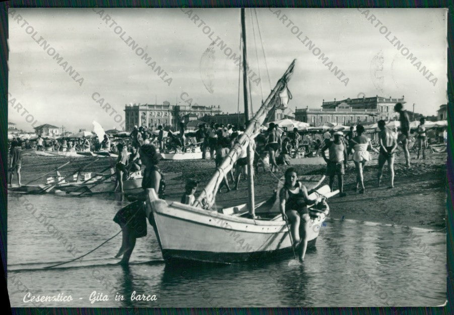 Forlì Cesenatico Barca Foto FG cartolina KB1030 – fronte