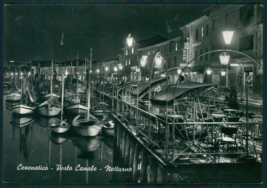 Forlì Cesenatico Porto Canale Foto FG cartolina KB1039 – fronte