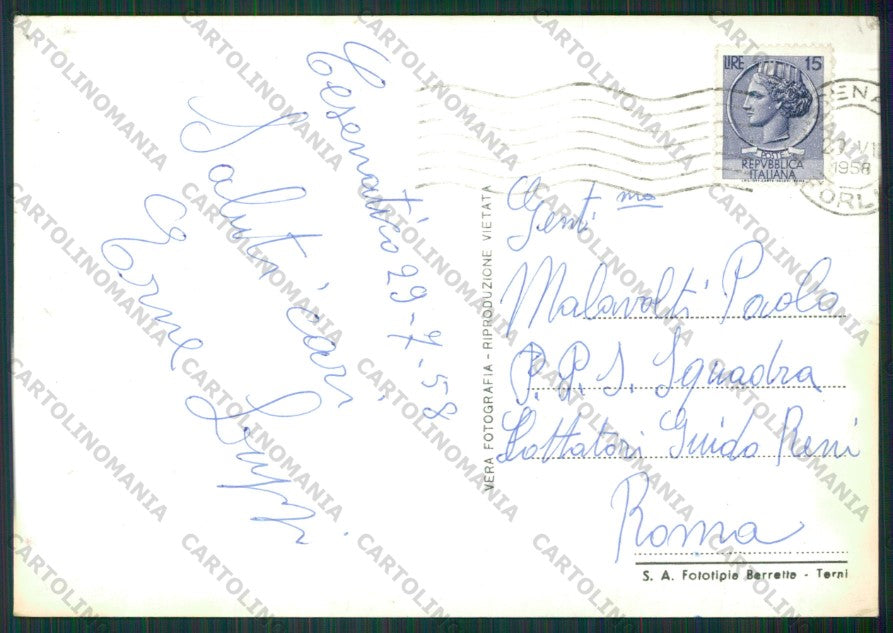 Forlì Cesenatico Saluti da Pin Up Foto FG cartolina KB1048 – retro