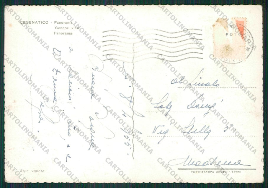 Forlì Cesenatico Foto FG cartolina KB1058 – retro