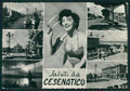 Forlì Cesenatico Saluti da Pin Up FORI Foto FG cartolina KB1062 – fronte