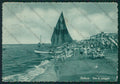 Rimini Bellaria Barca ABRASA FG cartolina KB1067 – fronte