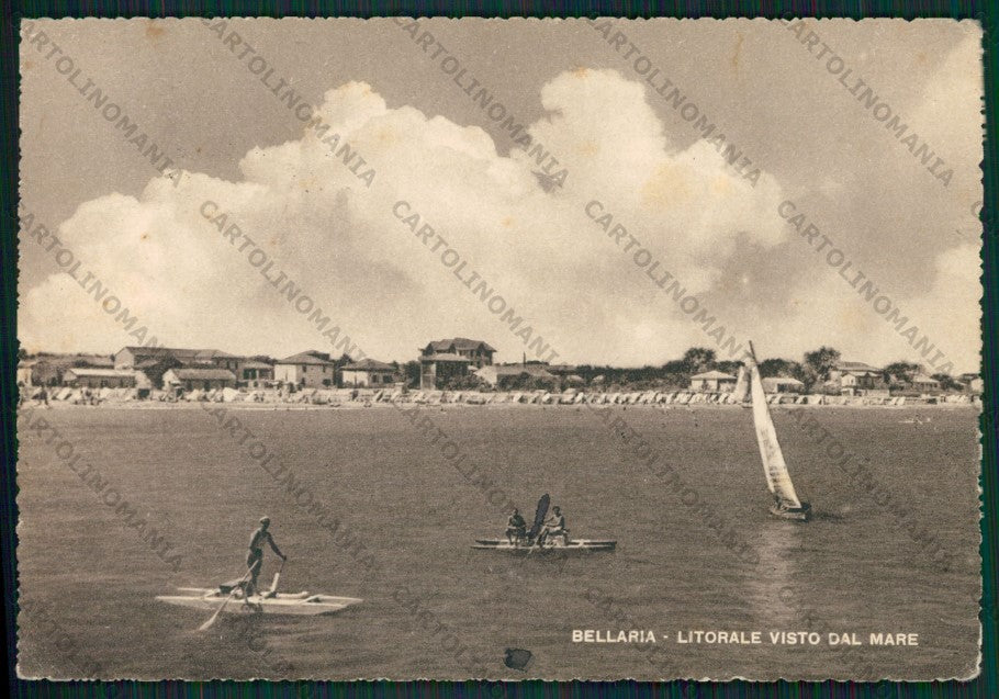 Rimini Bellaria FG cartolina KB1075 – fronte