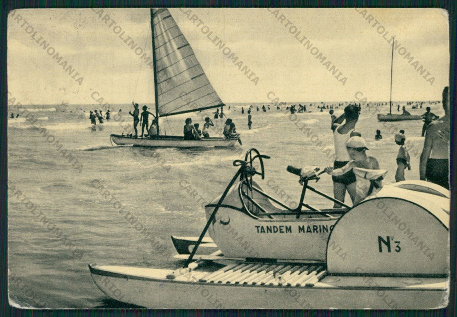 Rimini Bellaria PIEGHINE FG cartolina KB1082 – fronte