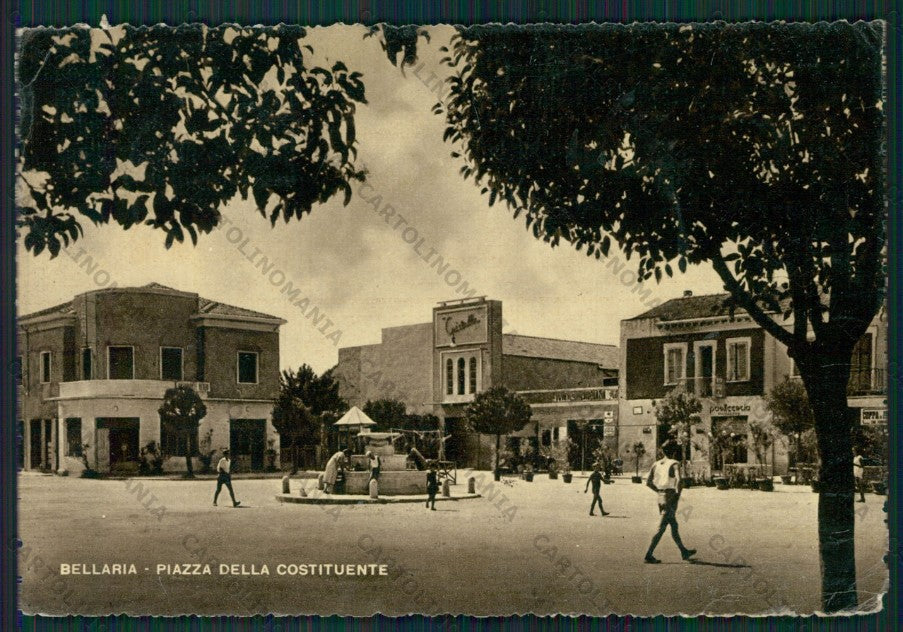 Rimini Bellaria PIEGHINE FG cartolina KB1092 – fronte
