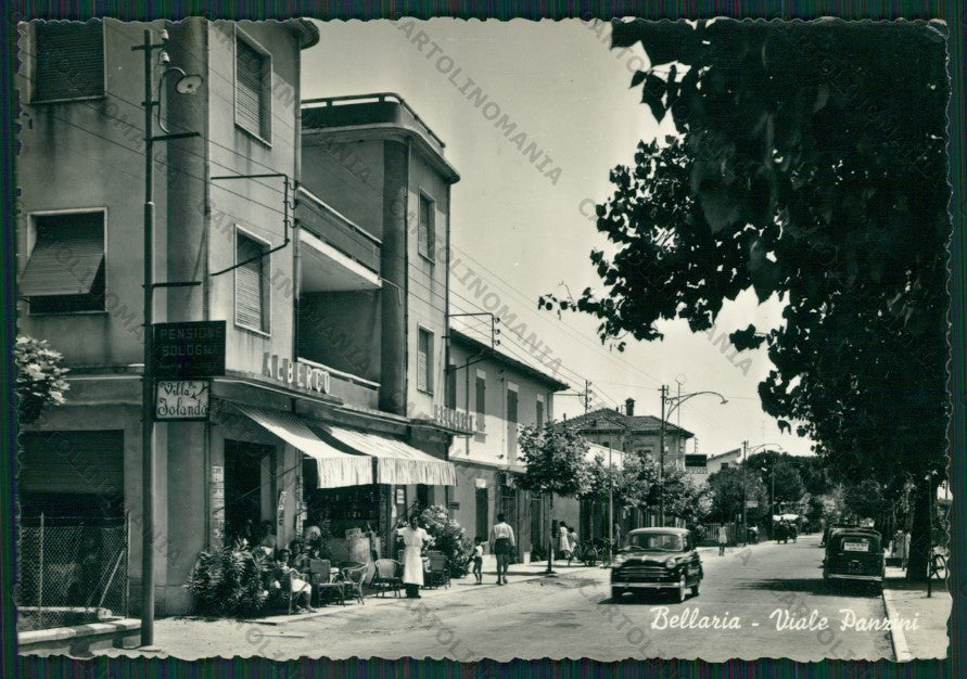 Rimini Bellaria Auto Foto FG cartolina KB1094 – fronte