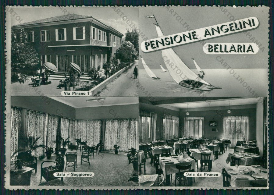 Rimini Bellaria Foto FG cartolina KB1096 – fronte