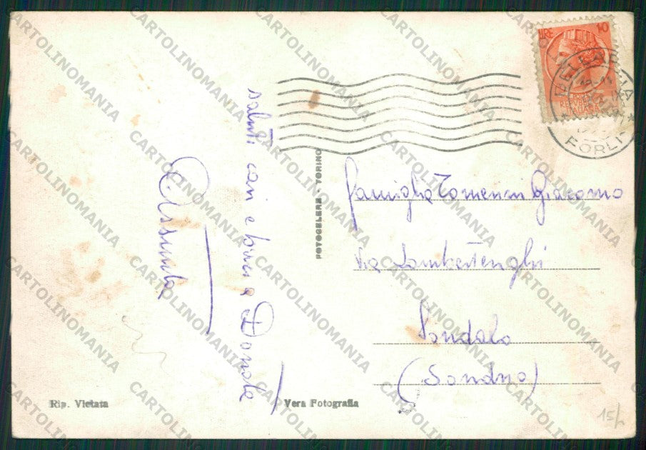 Rimini Bellaria Auto PIEGHINA Foto FG cartolina KB1098 – retro