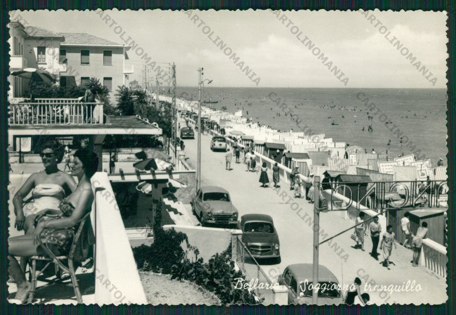 Rimini Bellaria Auto Foto FG cartolina KB1109 – fronte