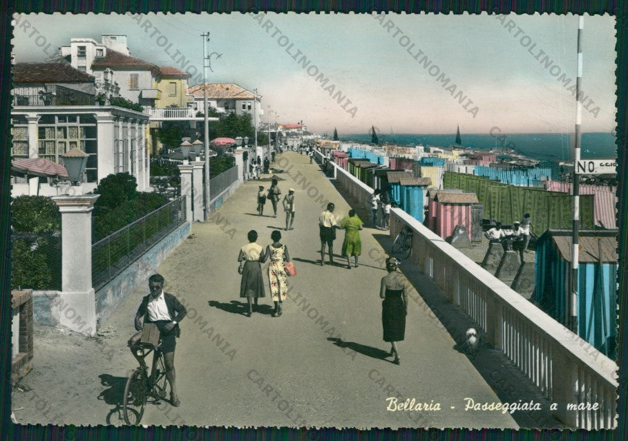 Rimini Bellaria Foto FG cartolina KB1115 – fronte
