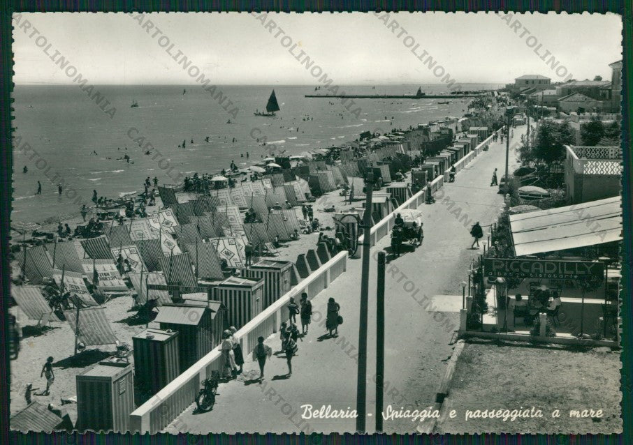 Rimini Bellaria Foto FG cartolina KB1118 – fronte