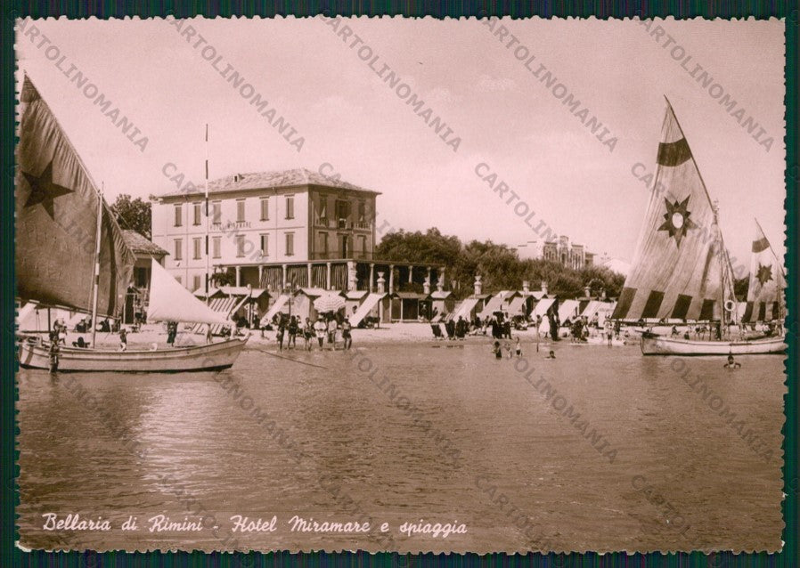 Rimini Bellaria Foto FG cartolina KB1119 – fronte