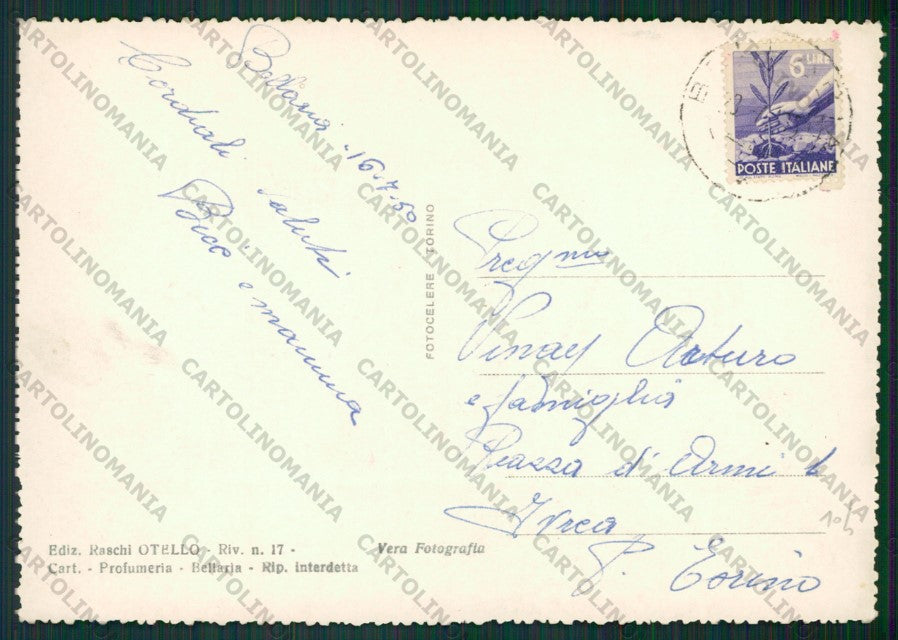 Rimini Bellaria Foto FG cartolina KB1119 – retro