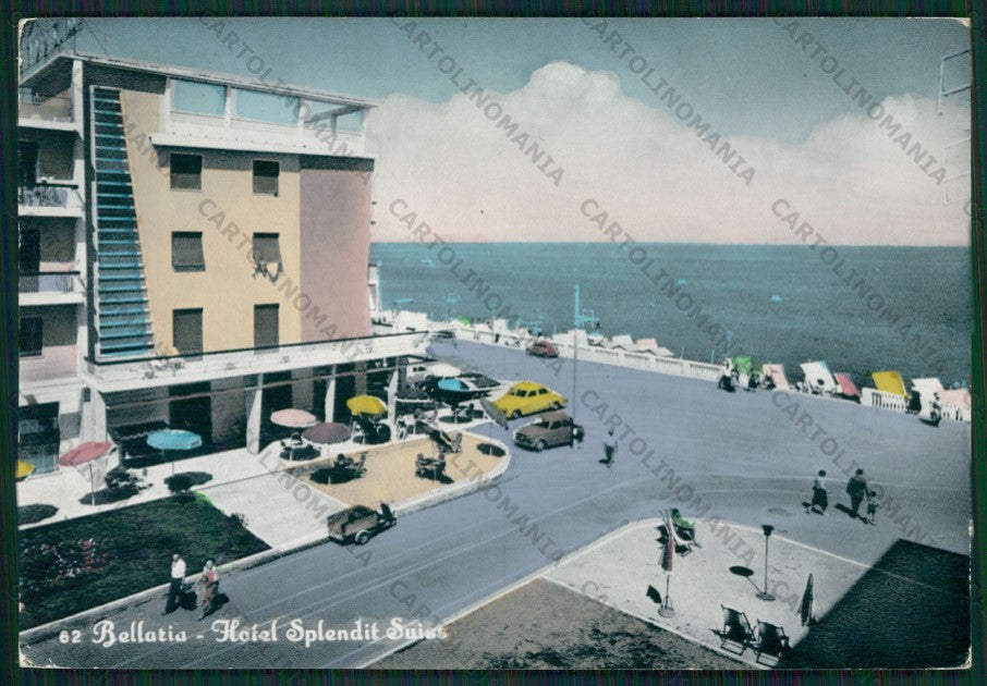 Rimini Bellaria PIEGHINA Foto FG cartolina KB1123 – fronte