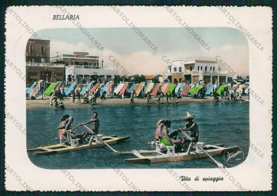Rimini Bellaria Foto FG cartolina KB1128 – fronte