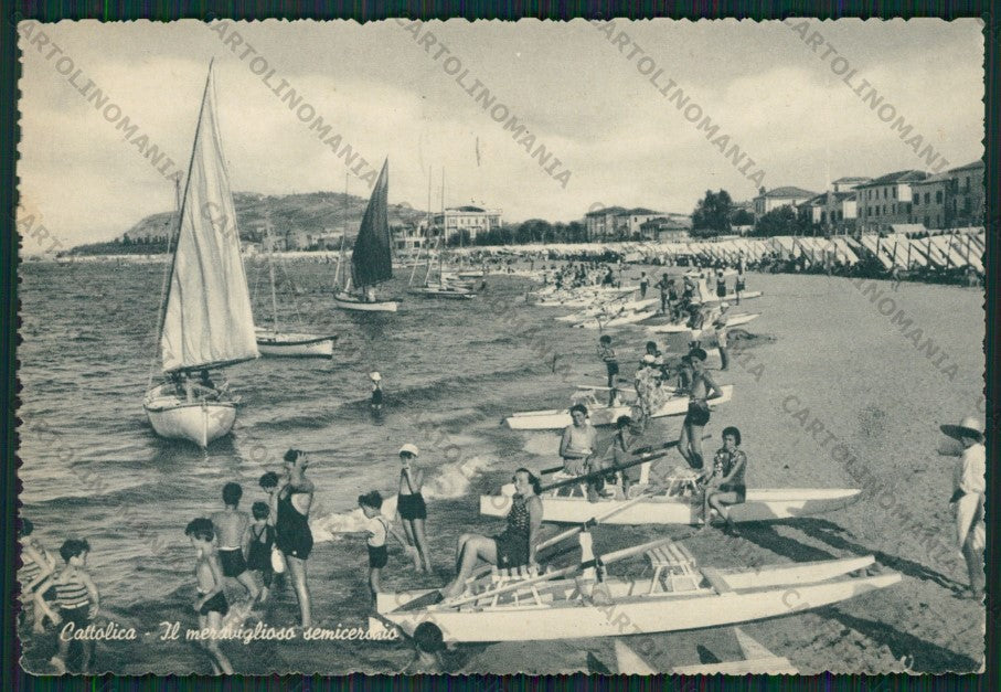 Rimini Cattolica FG cartolina KB1189 – fronte