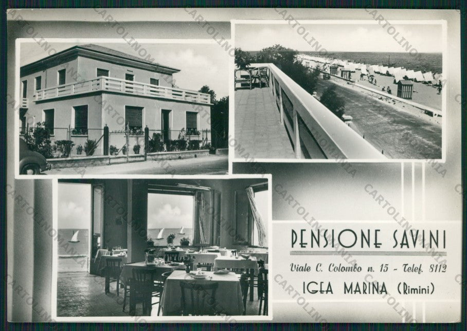 Rimini Bellaria Igea Marina Foto FG cartolina KB1277 – fronte