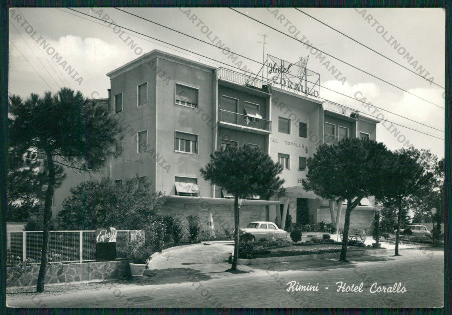 Rimini Città Auto PIEGHINE Foto FG cartolina KB1335 – fronte