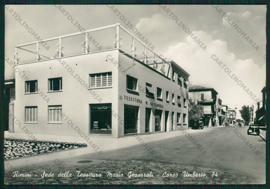 Rimini Città Tessitura Gessaroli PIEGHINA Foto FG cartolina KB1341 – fronte