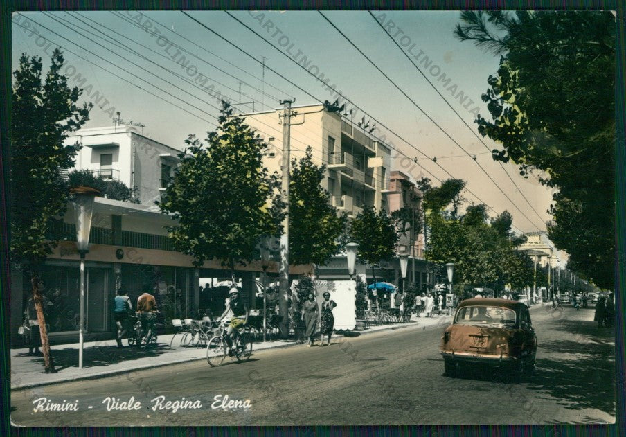 Rimini Città Auto Foto FG cartolina KB1342 – fronte