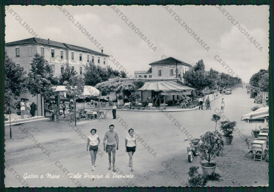 Forlì Gatteo a Mare Lambretta Foto FG cartolina KB1367 – fronte