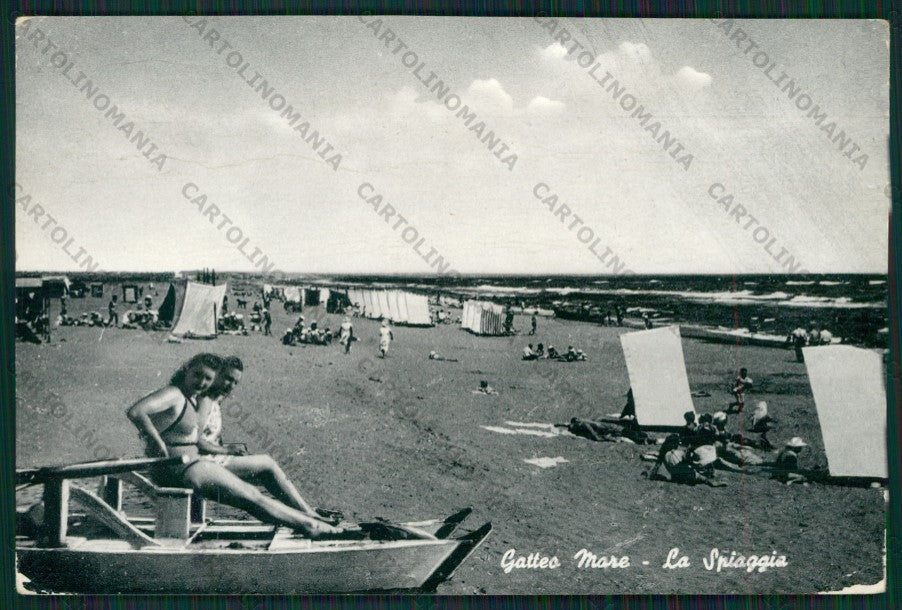 Forlì Gatteo a Mare PIEGHINE Foto FG cartolina KB1374 – fronte