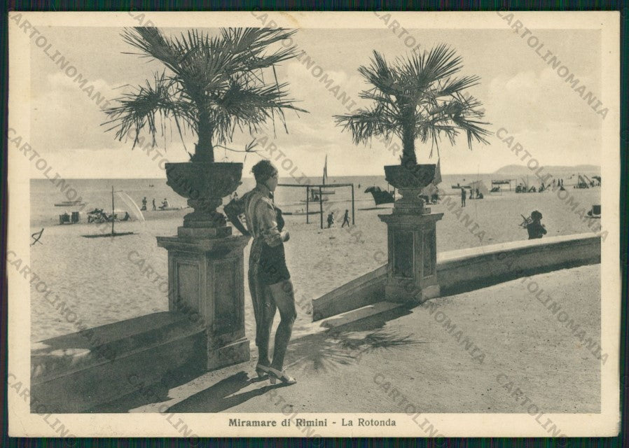 Rimini Miramare di PIEGA FG cartolina KB1380 – fronte