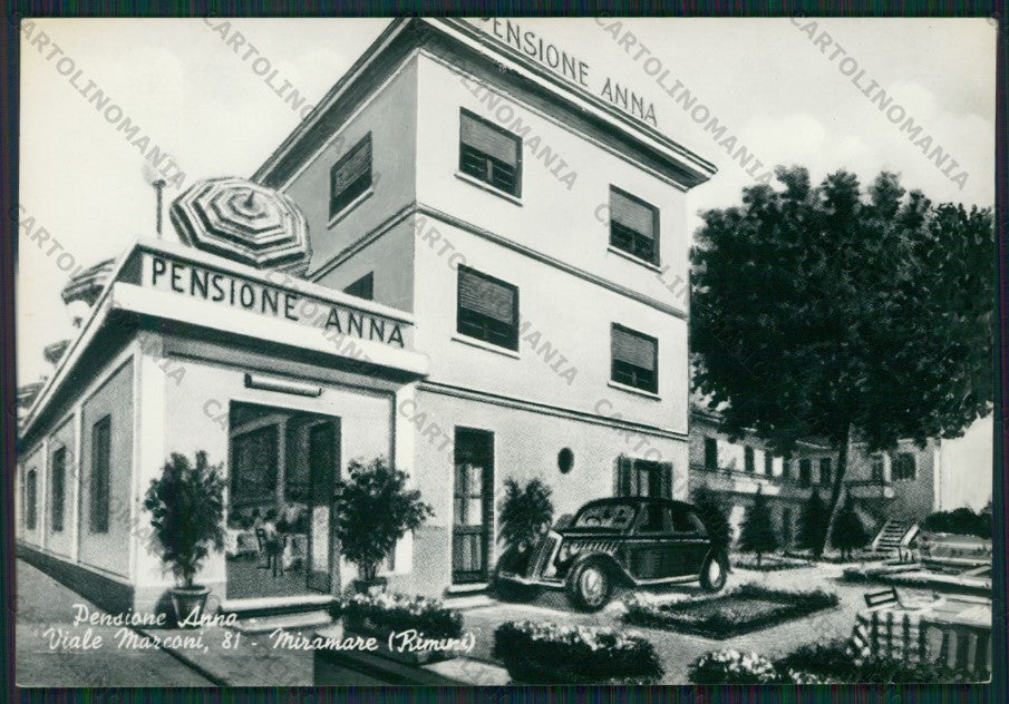 Rimini Miramare di Auto Foto FG cartolina KB1388 – fronte