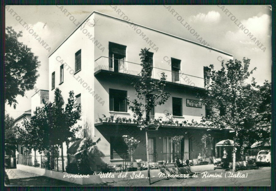 Rimini Miramare di PIEGHINE Foto FG cartolina KB1395 – fronte