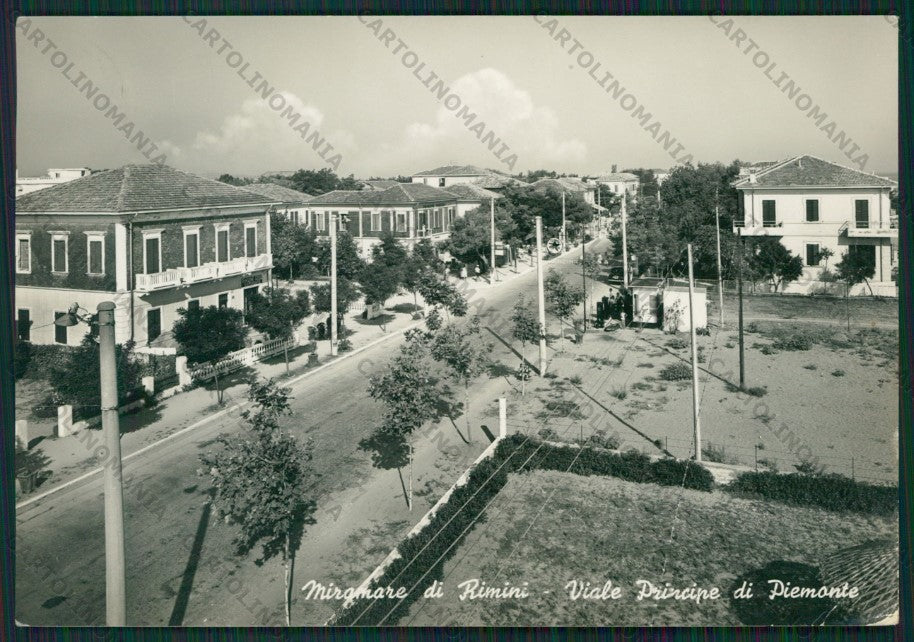 Rimini Miramare di PIEGA Foto FG cartolina KB1398 – fronte