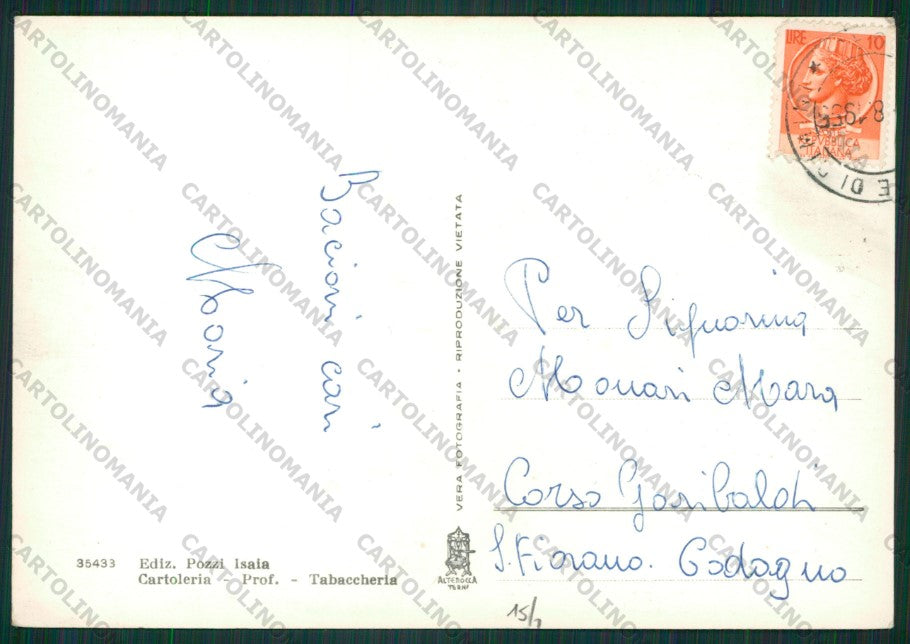 Rimini Miramare di PIEGA Foto FG cartolina KB1398 – retro