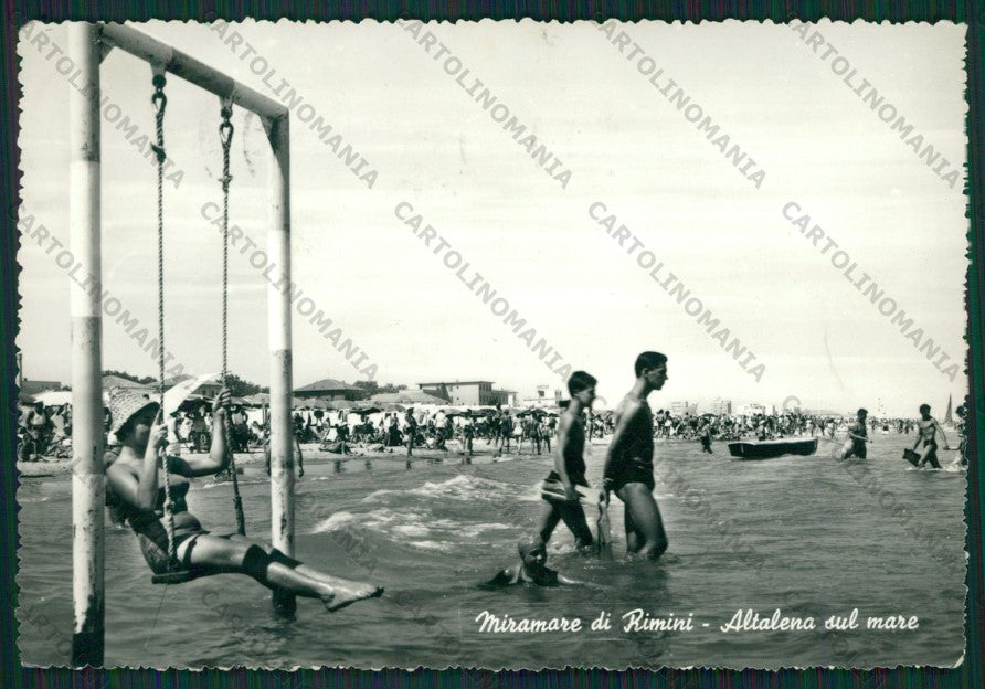 Rimini Miramare di Foto FG cartolina KB1400 – fronte