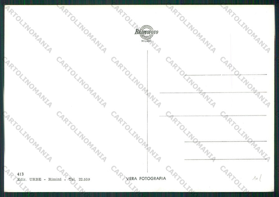 Rimini San Giuliano Mare Foto FG cartolina KB1429 – retro
