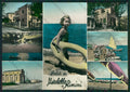 Rimini Marebello di Saluti da PIEGHE Foto FG cartolina KB1435 – fronte