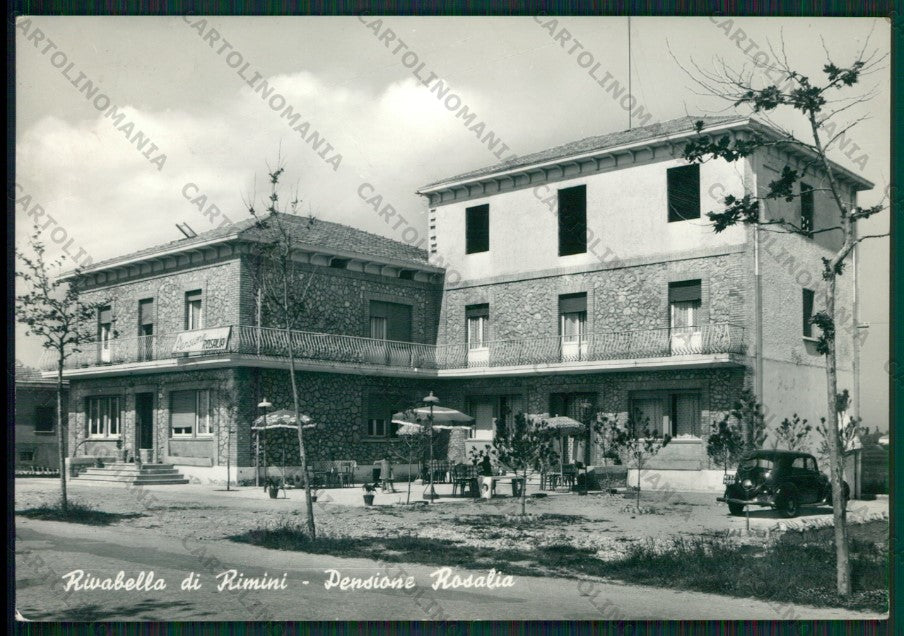 Rimini Marebello di Auto Foto FG cartolina KB1437 – fronte