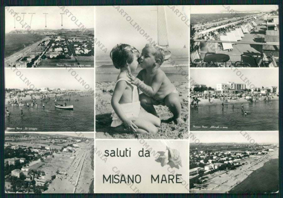 Rimini Misano Adriatico Saluti da Foto FG cartolina KB1441 – fronte