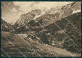 Aosta Courmayeur Val Ferret PIEGA FG cartolina KB1475 – fronte
